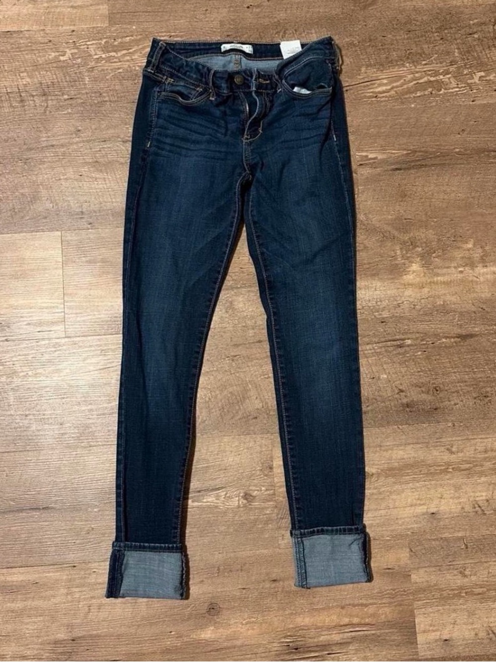 Abercrombie & Fitch Dark Blue Skinny Jeans